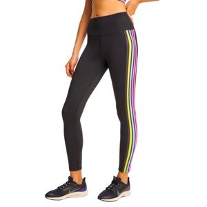 Beach Riot Neon Rainbow Jade Legging small
